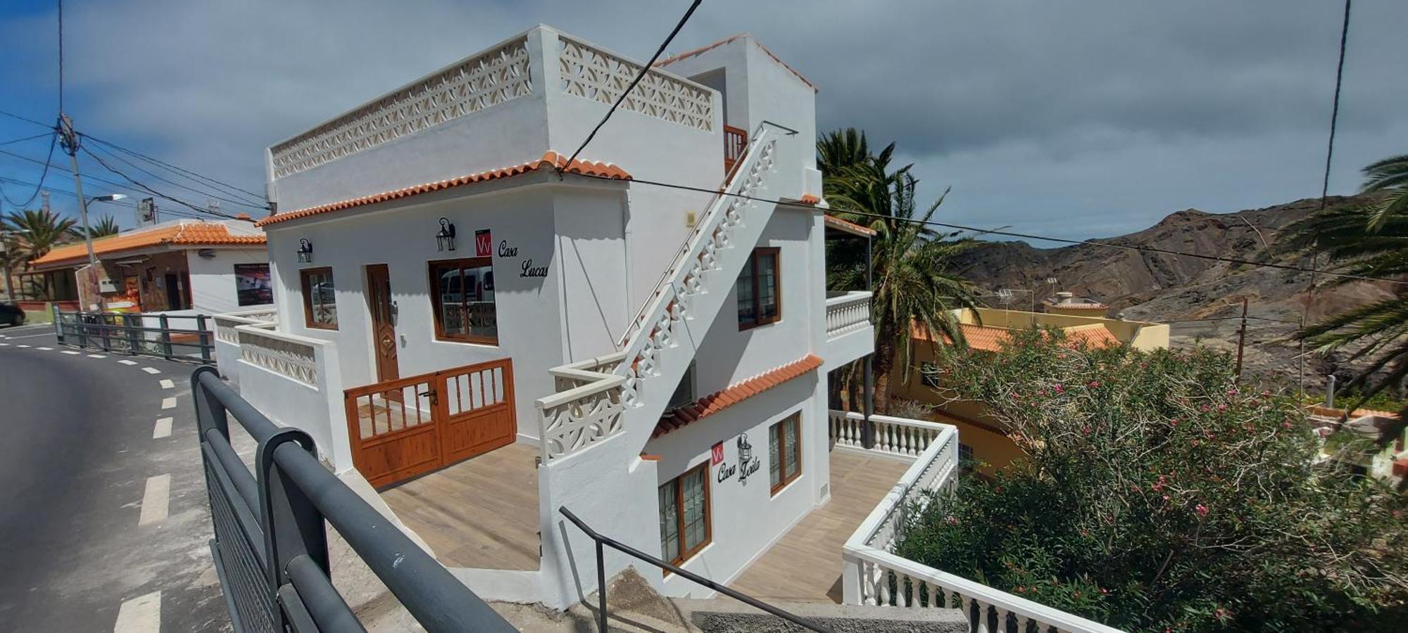 Vv Casa Lucas A 15 Minutos Del Garajonay Villa Vallehermoso Bagian luar foto